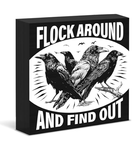 Personalized Black Crow Metal Wall Art,Custom Crow