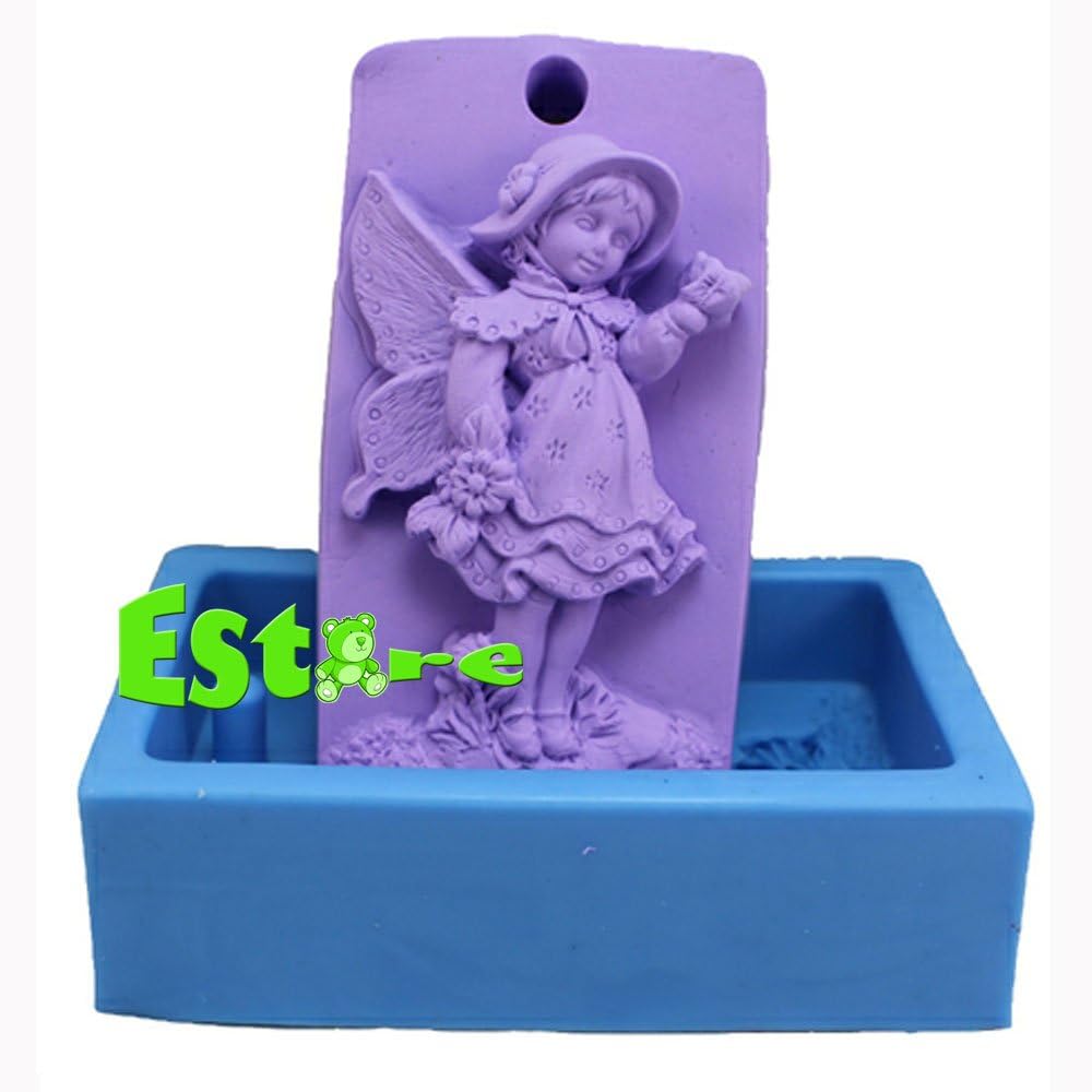 Silicone Candle Mould DIY 3D Angel Mold S0568
