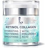 Retinol Firming Face & Neck Cream with Collagen and Hyaluronic Acid – Anti-Aging Moisturizer for Wrinkles, Lifting & Hydration for Men & Women, 1.7 Fl Oz