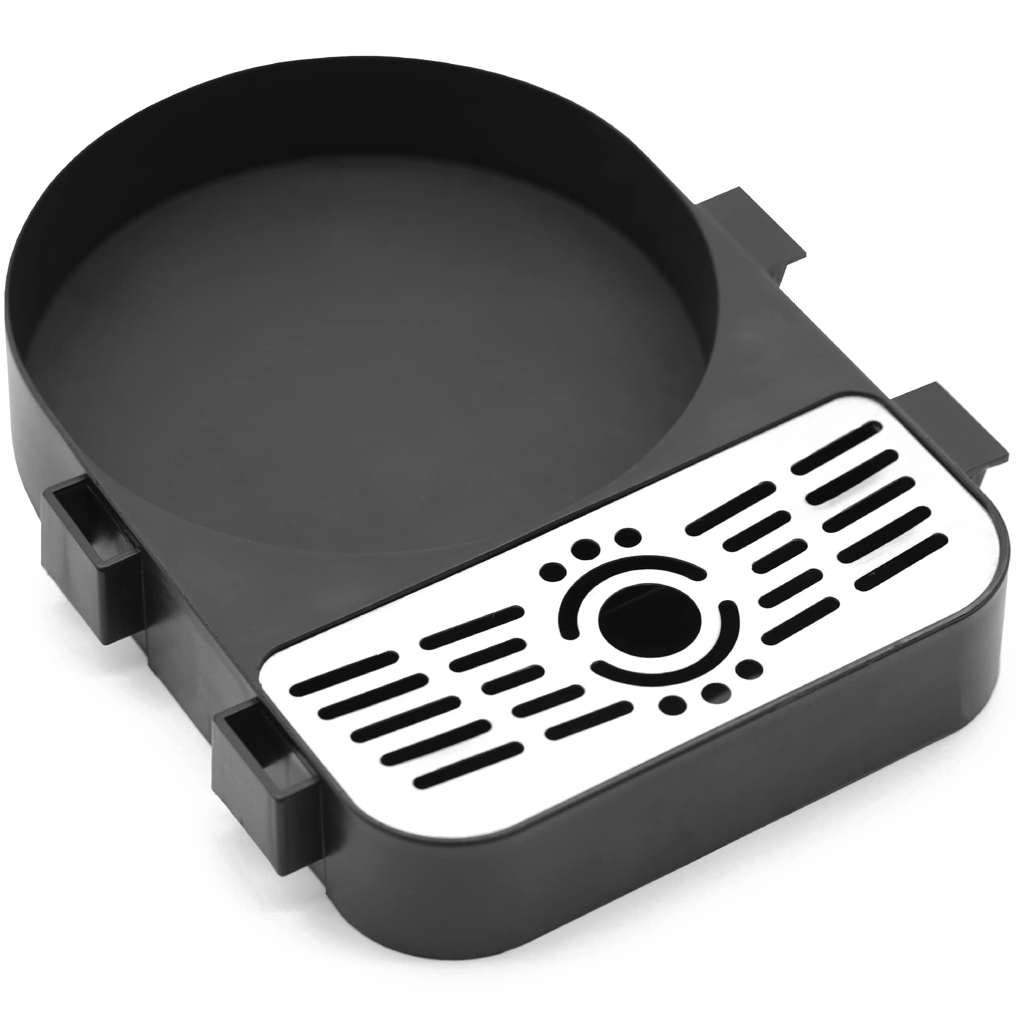 Andrew James Airpot Drip Tray, Large Suitable for 5 Litre Round Air Pot, Vacuum Flask Accessory, Serving Hot Drinks, Fits Round Metal Airpots, Perfect for Meetings Conferences 26 x 20 x 4 cm