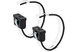 EJVFN S99270982 Exhaust Fan Receptacle 2-Pack, 15A 125V, 18AWG Wire, High-Temp Electrical Socket Replacement, Compatible with B40BNB, B40DB, B40DV, B40VD, B41BNB, B41DB, B41DV, B42DVB, SB50B43C