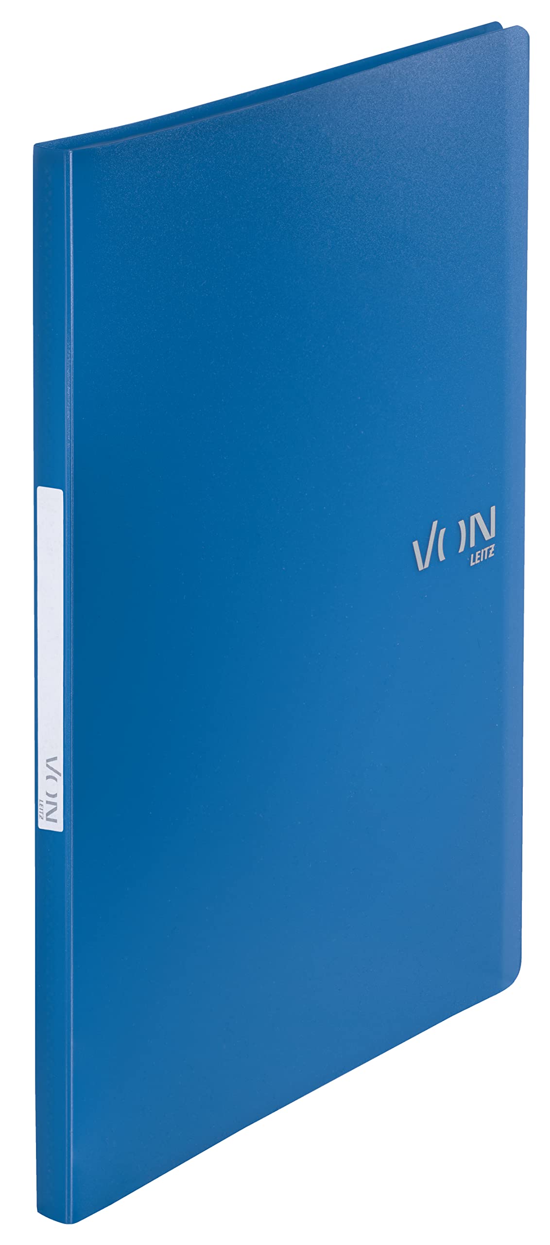 VON Leitz 46690035 Display Book A4 with 30 Compartments, PP Folder, Presentation Folder for 60 Sheets, Flexible Document Tray for School, Study & Household, Pack of 5, Blue, 46690035