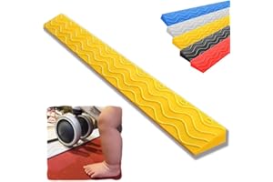 LARAKVEAKV Threshold Ramp for Doorways，Plastic Wheelchair Ramp with Non-Slip Surface，1" 2" 3" 4" Rise Home Steps Entry Ramps 