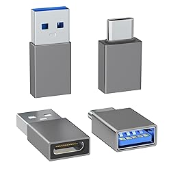 4-Pack USB C to USB Adapters, with 2 Type C Female