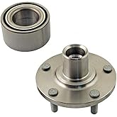 DTA Front Wheel Hub & Wheel Bearing Kit Compatible with 2006-14 Hyundai Sonata 4cyl Excludes 2.0L Turbo; 11-14 Tucson; 03-05 SG350; 11-14 Kia Sportage; 07-10 Rondo; 06-13 Optima Excludes 2.0L Turbo