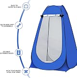 Denny International Portable Outdoor Instant Pop Up Tent Blue Privacy Shelter view 6