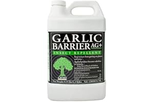 GARLIC RESEARCH LABS Garlic Barrier 2002 AG+ Liquid Spray, 1 Gallon, White