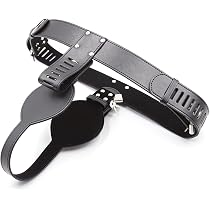 Amazon.com: Female Chastity Belts for Women with Lock PU Cock Cage ...