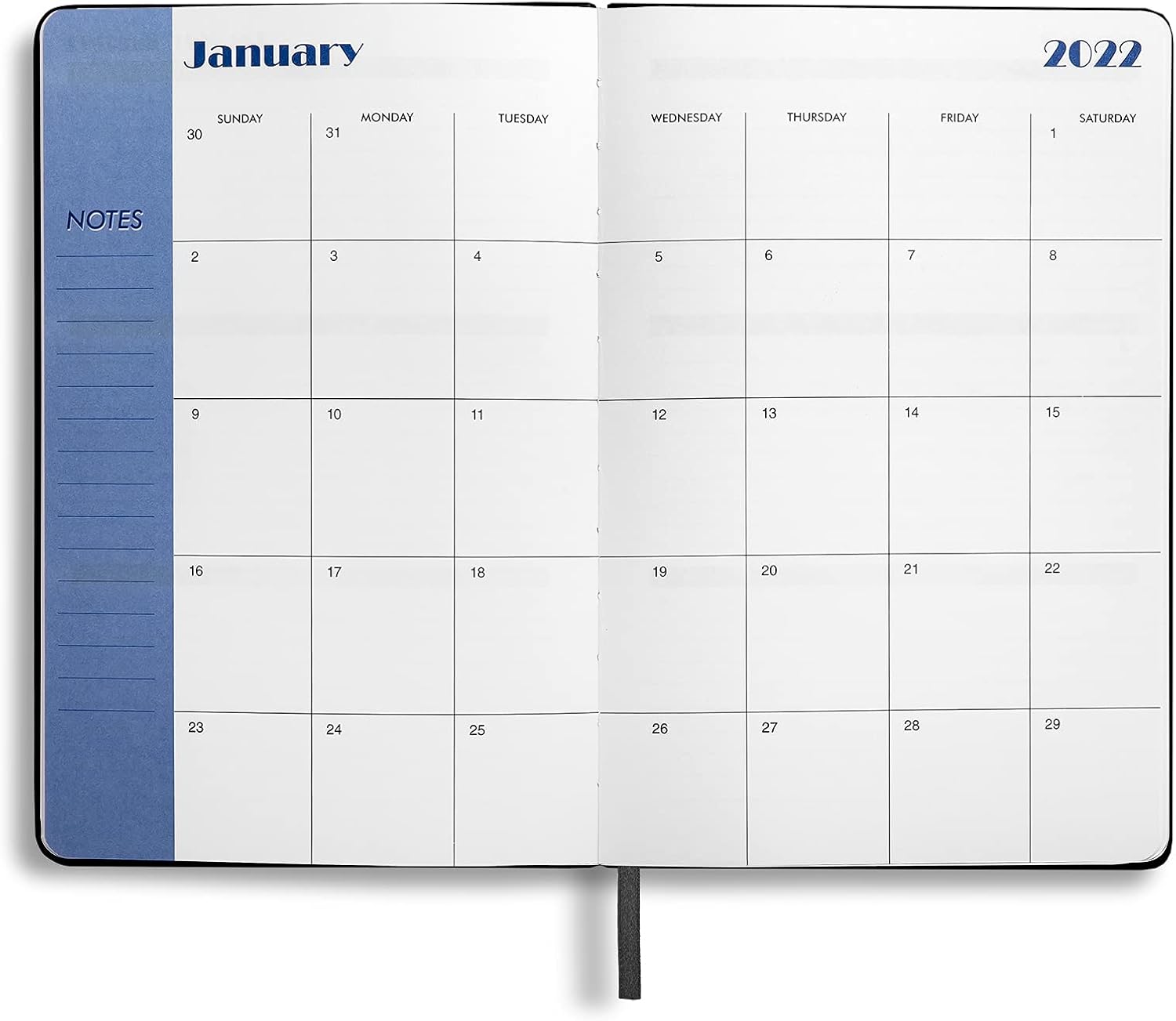 2021-2022 Planner: Monthly & Weekly & Daily Planner, July 2021- July 2022, 5.7" X 8.4", Hardcover, Premium Thicker Paper, Black: Office Products