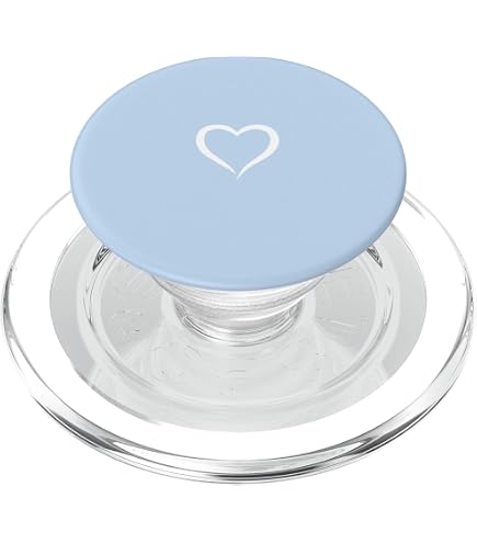 PopSocket MagSafe Minimalista - Cuore Disegnato A Mano Rosa - Supporto Telefono Magnetico Intercambiabile