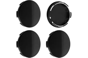 THE MECHANIC SHOP 2.7Inch 69MM Wheel Center Caps for Honda Accord Civic CRV Pilot Rim Hub Caps 44732 S9A A00, Pack of 4 (Gloss Black, Outer 69MM, Inner 64MM, Easy DIY Installation)