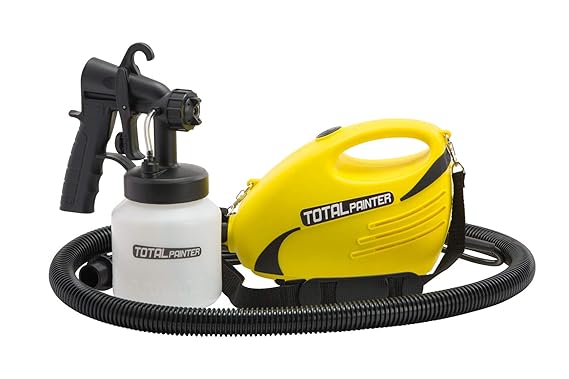 Total Painter Paint Sprayer Professionelle Sprühpistole für alle Oberflächen - Innen und Außen - 800 ml Kapazität (Total Pain