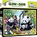MasterPieces - 500 Piece Jigsaw Puzzle, Glows in the Dark, Hidden Images, Shangri La, Fun for Adults, Family, Kids, 15