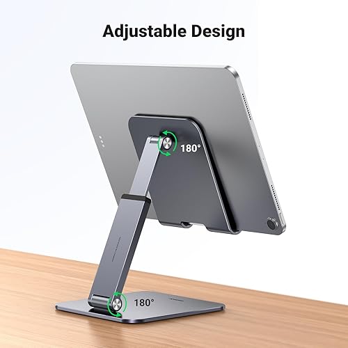 UGREEN Tablet Stand Holder for Desk Height Adjustable Aluminum