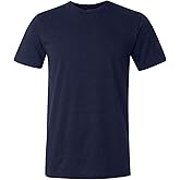 Bella Canvas Triblend Short-Sleeve T-Shirt (3413C) Navy Triblend, M