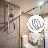 quiodok 2x Monobloc Tap Connector Stainless Flexible Water Hose 500mm 1/2" BSP view 2