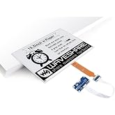Waveshare 13.3inch E-Ink Display HAT (K) for Raspberry Pi, SPI Interface, Low Power Consumption, Wide Viewing Angle, Paper-Like Displaying Without Electricity