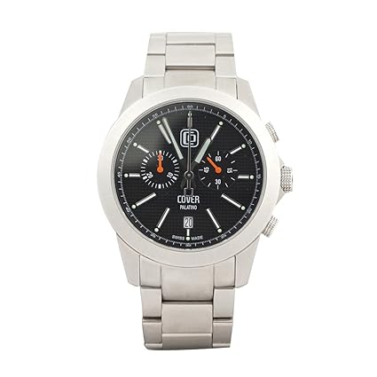 Cover Expressions Analogue Black Dial Mens Watch - CO155.ST1M