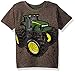 John Deere Toddler Boy's T-SHIRT Shirt, brown heather, 4T