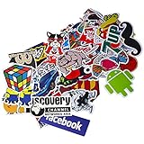 Funny Sticker Pack, Auto-Partner 100 PCS Waterproof Vinyl Decals for Laptop, Skateboard, Luggage, Car, Bumper, Bike and Water Bottles