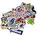 Funny Sticker Pack, Auto-Partner 100 PCS Waterproof Vinyl Decals for Laptop, Skateboard, Luggage, Car, Bumper, Bike and Water Bottles