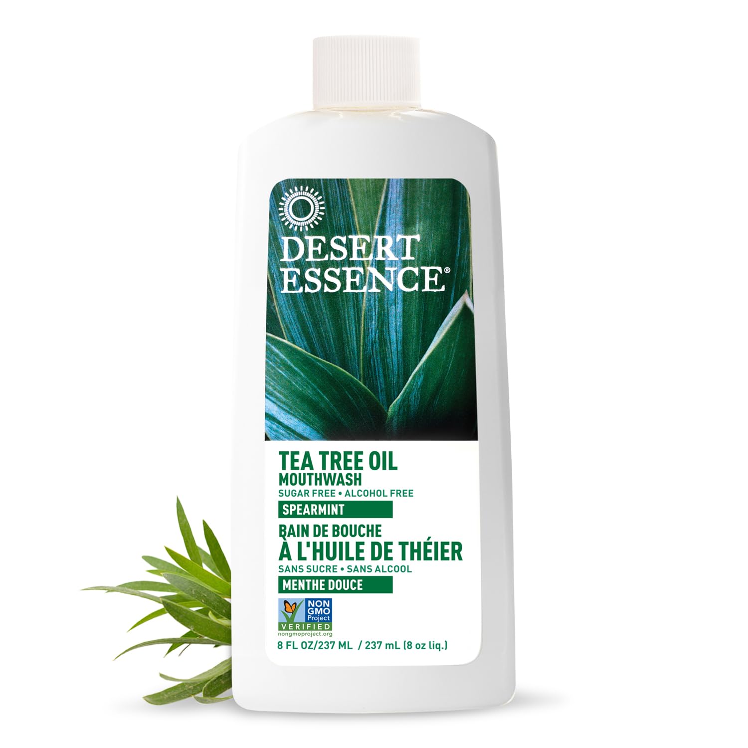 Natural Refreshing Tea Tree Oil Mouthwash - 8fl oz