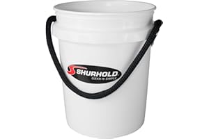 Shurhold 2451 5 gallon white bucket