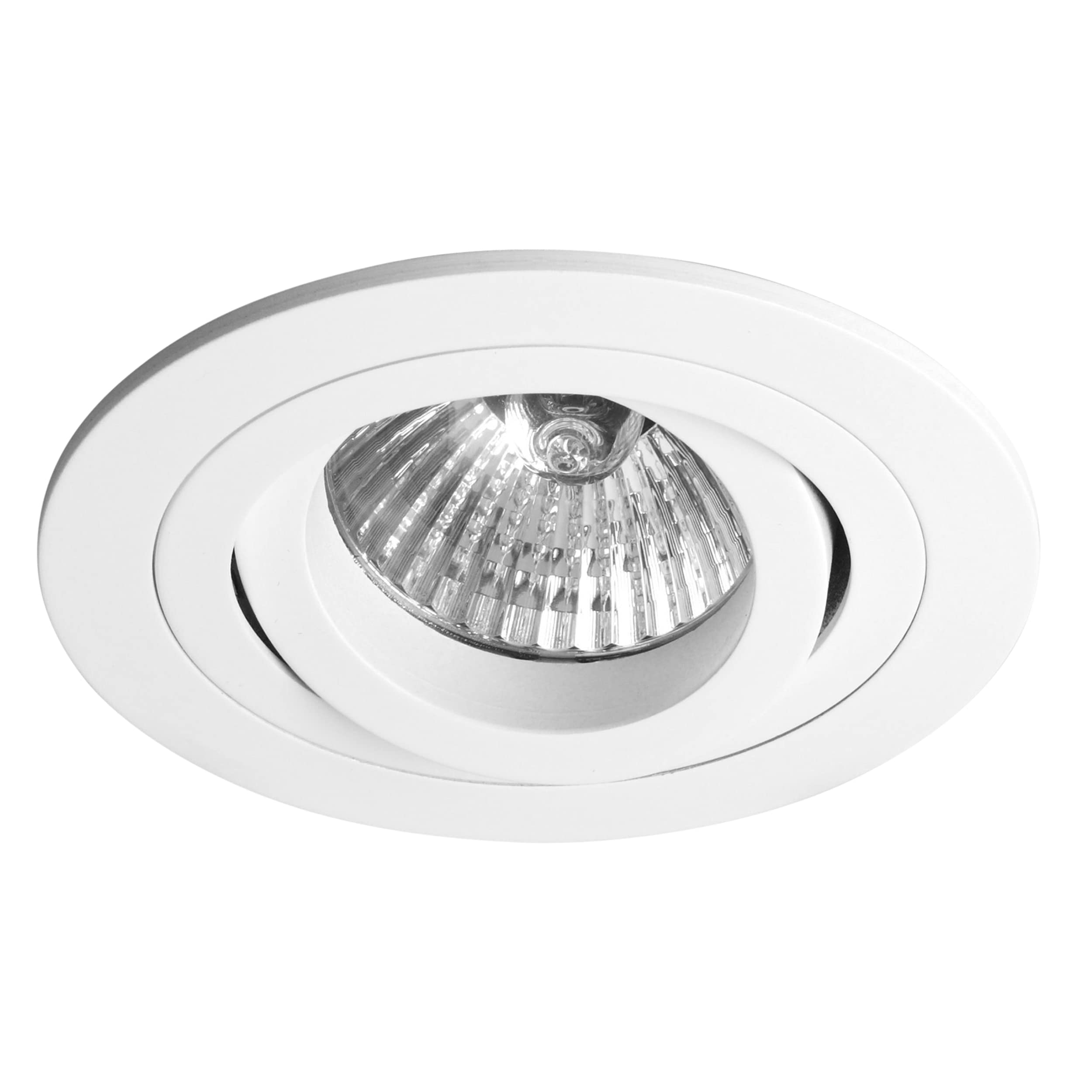Astro Taro Round Adjustable Matt White Recessed Downlight GU10 1240015 โ image 1