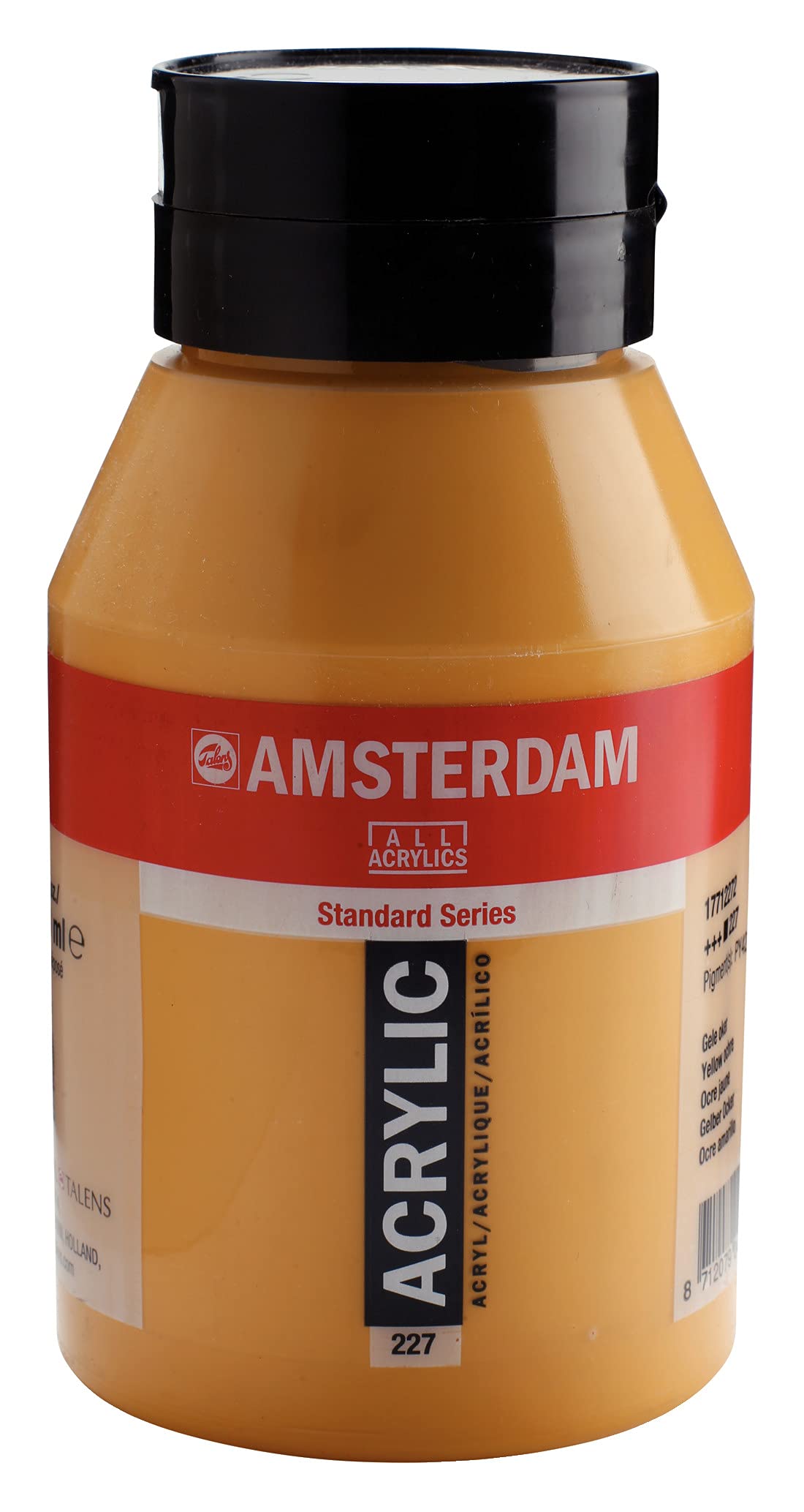 Amsterdam Standard Series Acrylic Jar 1000ml Yellow Ochre 227 (17712272)