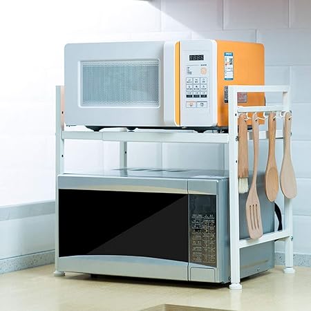 Hierro Pintado Horno Microondas Horno Rejilla De Almacenamiento De ...