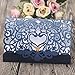 Wedding Invitation Card 50 pack, FOMTOR Laser cut Wedding Invitations Kit With Blank Printable Paper and Envelopes Navy Blue