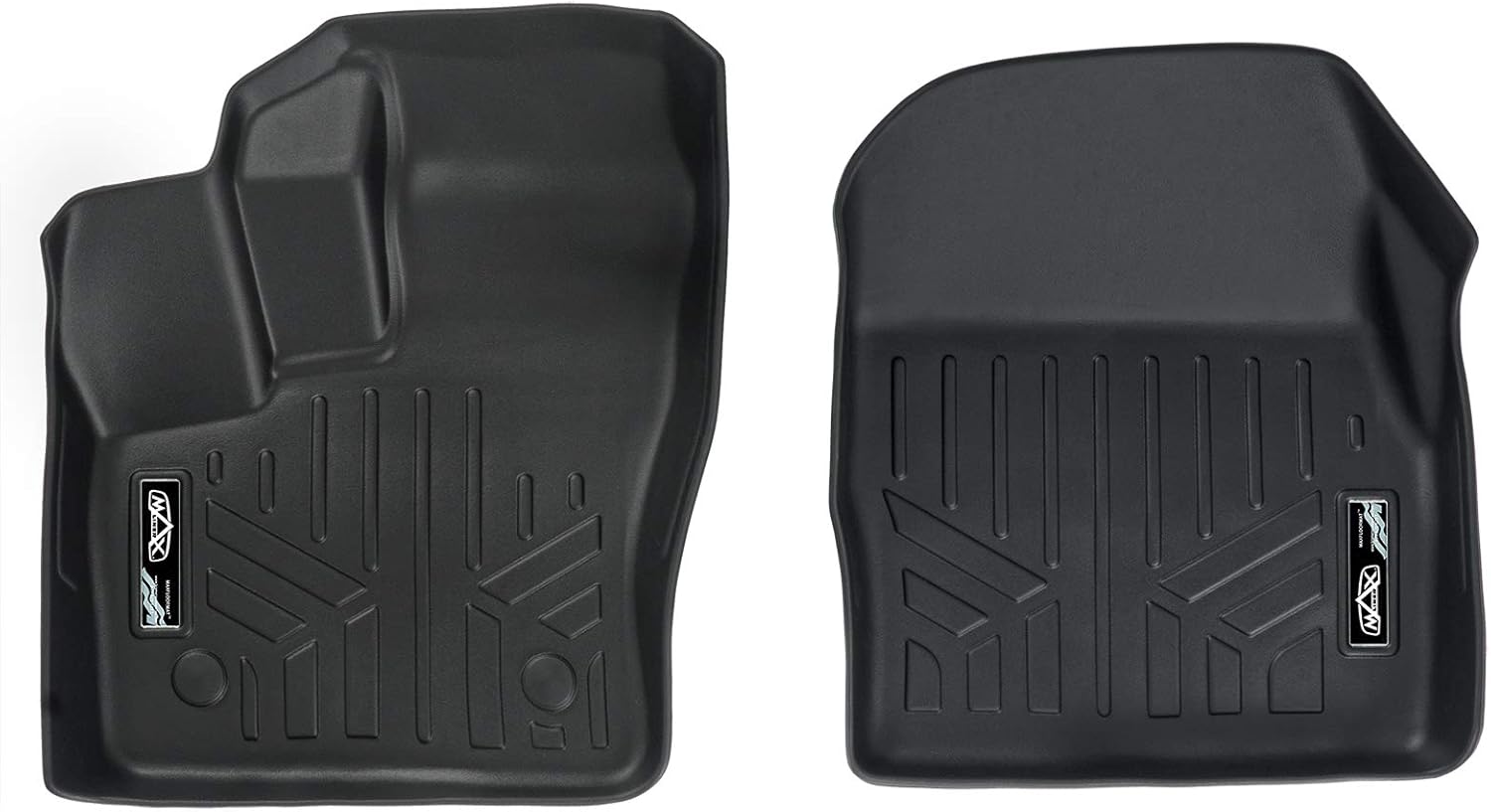 SMARTLINER Floor Mats 1st Row Liner Set Black for 20142020