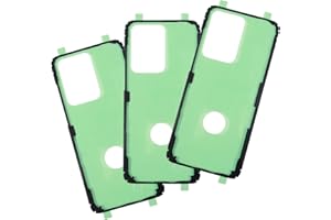 D-FLIFE 3pcs OEM Original Back Rear Cover Battery Cover Sticker Adhesive Glue Tape Replacement for Samsung Galaxy S20 Ultra (for S20 Ultra)