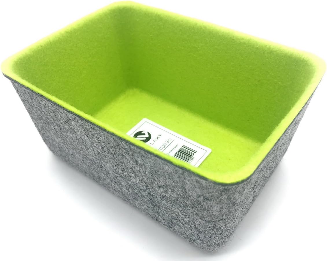 Amazon Com Welaxy Felt Office Drawer Organizers Bins Organizer