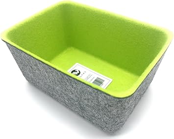 Amazon Com Welaxy Felt Office Drawer Organizers Bins Organizer