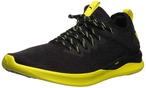puma ignite evoknit low yellow