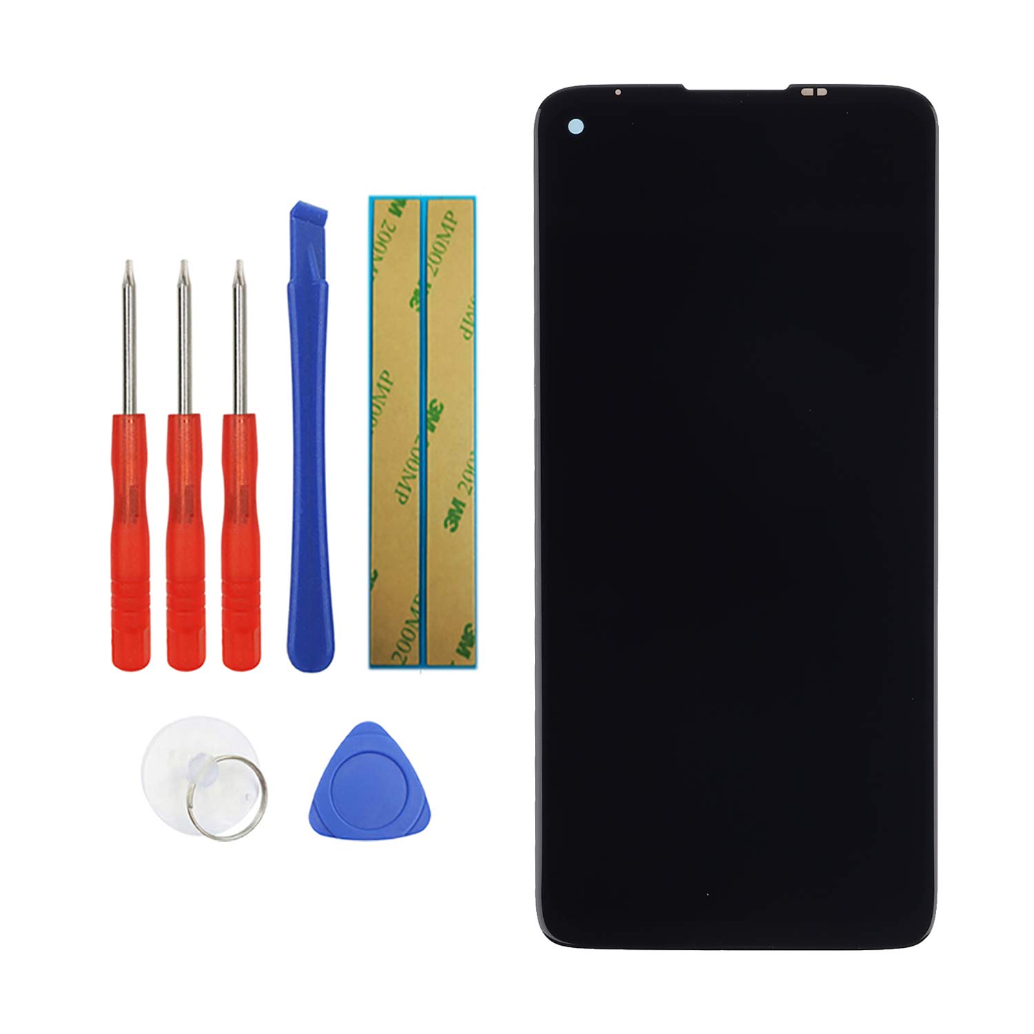 Vvsialeek LCD Display Compatible with Moto G9 Plus XT2087-1 LCD Touch Screen with Toolkit