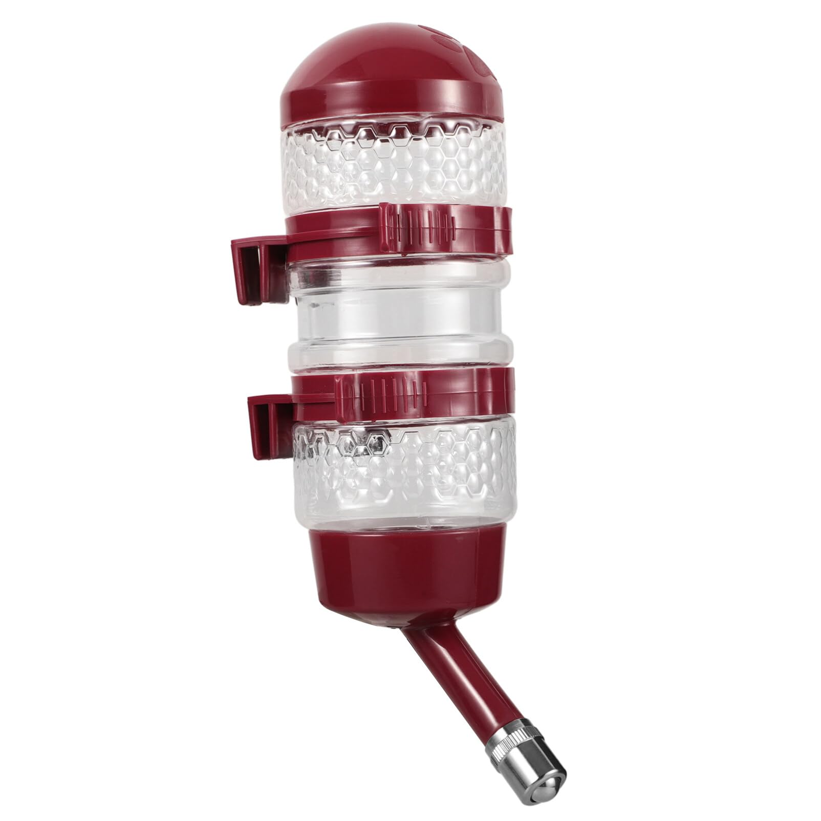 Milisten Pet Water Bottle Hanging Dog Water Dispenser Kennel Pet Cage Crate Feeder Dog Crate Water Bottle 500ml Dripless Pet Drinking Fountains for Cat