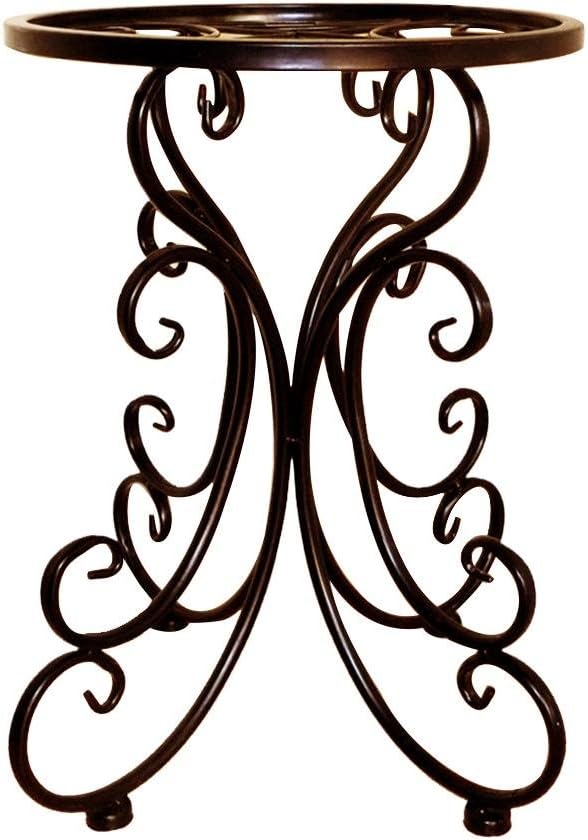 cosyhouse Iron Art FlowerPot Stands Cast Iron Potted Plant Stand Decorative Flower Pot Holder for Indoor Outdoor Garden Patio