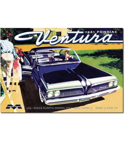 自動車 moebius 1/25 1961 pontiac ventura Moebius Models 1221 1/25 1961 Pontiac Ventura Kit Build Review
