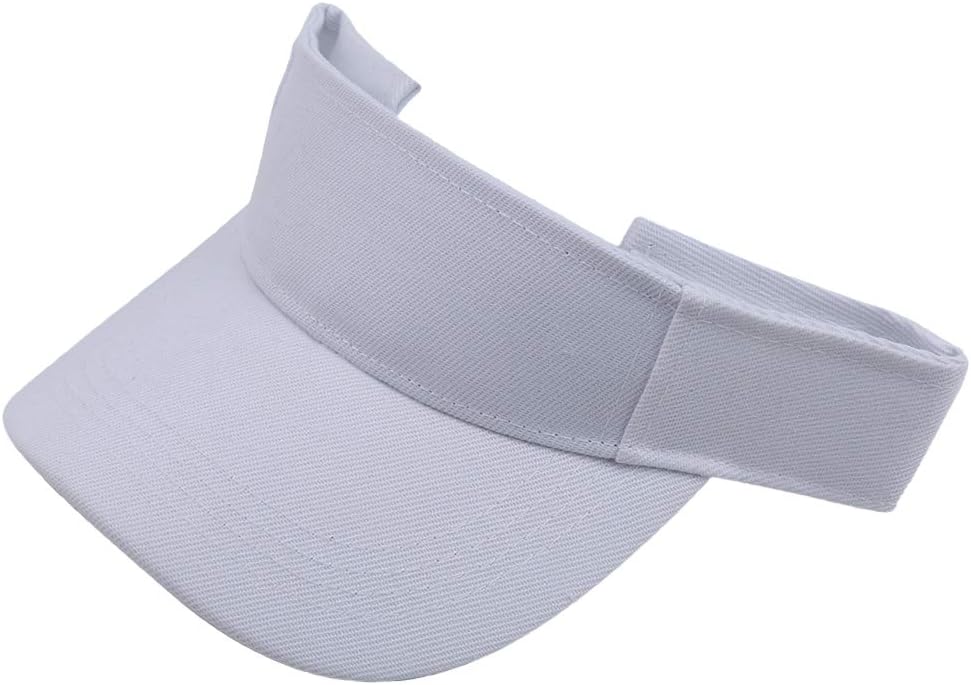 Light Weight Plain Visor Hat Summer Beach Golf Tennis Sport Hat For Women