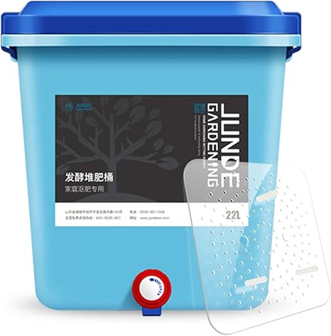 Amazon Co Jp 屋内キッチン用コンポストビン キッチンカウンタートップ用家庭用堆肥バケツ 蛇口付き生ごみの無臭堆肥バケツ ガーデン自家製栄養有機肥料zddab ホーム キッチン