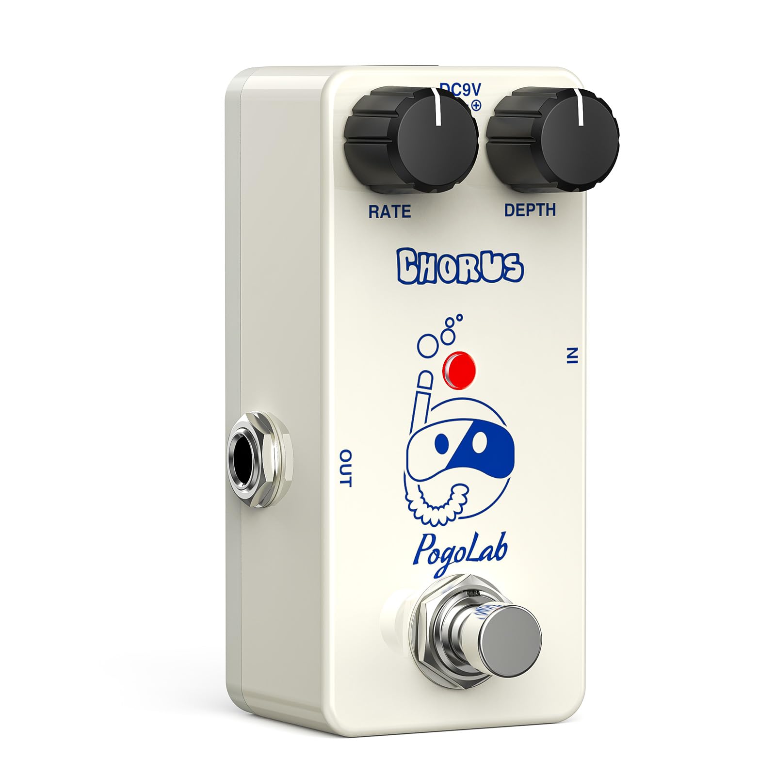 Photo 1 of Pogolab Chorus Pedal, Chorus Guitar Pedal, Mini Analog Chorus Pedal, DC 9V, True Bypass for Electric Guitar