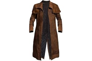 Leather Jacketz New Vegas A7 NCR Veteran Ranger Armor Brown Suede Leather Duster Coat