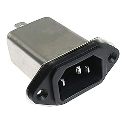 E-Outstanding AC 250V 10A IEC 320 C14 Male Plug 3