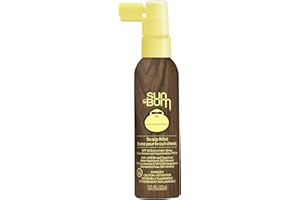 Sun Bum Original SPF 30 Sunscreen Scalp & Hair Mist - Broad Spectrum UVA/UVB Protection with Vitamin E - Vegan & Hawaii 104 A