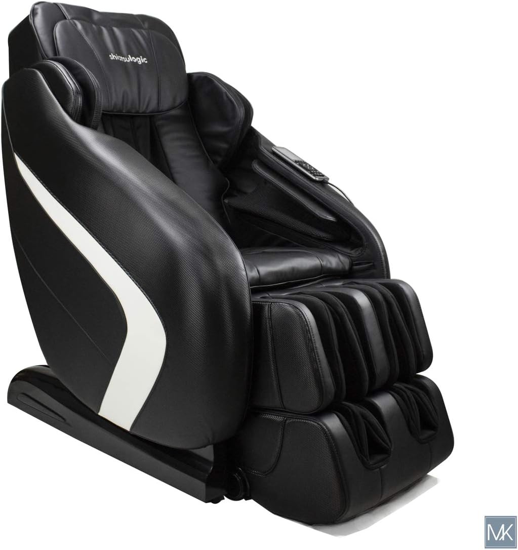 Yokohama Zero Gravity Shiatsu-Logic 3D Massage Chair, L-Shape Full Body Massage from Neck to Feet Kneading,Tapping, Pressing, Knocking, Shiatsu Perfect for Home, Office, Spa or Salon