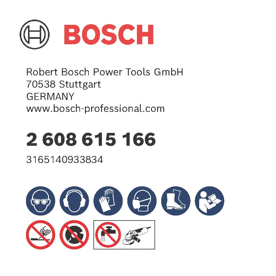 Bosch 1x PRO Multi Material Diamanttrennscheiben, X-Lock (für Beton, Stahlbeton, Ø 125 mm, Professional Zubehör Kleiner Winkelschleifer) 8
