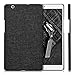 kwmobile Hard Case Compatible with Huawei MediaPad M3 8.4 - Fabric Cover - Fabric, Dark Grey