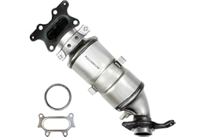 PULCHERFLOW Front Catalytic Converter Compatible with 2006 2007 2008 2009 2010 2011 Honda Civic 1.8L L4 High Performance (EPA Compliant)